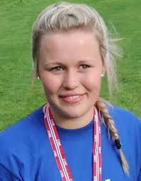 Under helgens NCC-leker på Osterøy vant Julie Hansen kulestøt på 10.35 i 13-årsklassen. I tillegg oppnådde hun 4. plass på 200 m med tiden 29.13. - Julie-Hansen1
