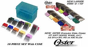 Oster A5 Stainless Steel Attachment Guide Blade Comb Set Fit