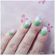 simple spring daisy nail art tutorial