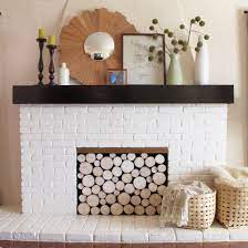 faux fireplace screen gallery craftgawker