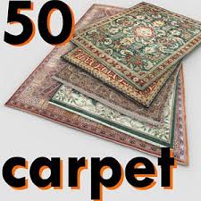 oriental rug 3d models for