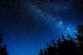 night sky starry sky stars glitter