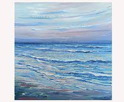Seaside Painting Original Art Ocean