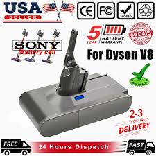 battery replacement for dyson v8