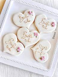 Decorated Sugar Cookies For Weddings gambar png