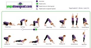 Yoga Poses And Names Downloadable Yoga Pose Sequences For