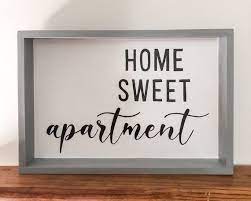 Sweet Apartment Sign Apartment Decor