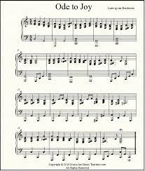 Print and download ode to joy sheet music. Ode To Joy Sheet Music For Piano Easy Beginner To Advanced