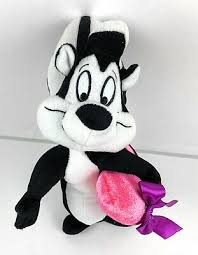 Animated animations pepe le pew & penelope moving music/sounds picture. Pepe Le Pew Stuffed Animal Looney Tunes Ebay