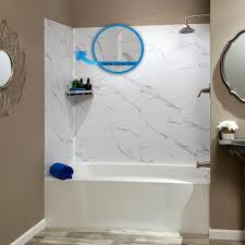 Palisade Carrara Marble 94 In Vinyl