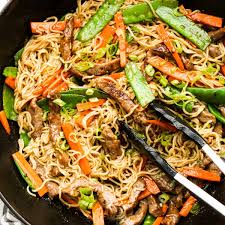 mongolian beef noodles joyous a