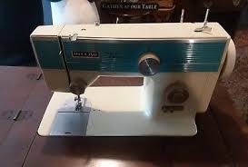 Vintage riccar zig zag sewing machine w/case no. Vintage Riccar Super Stretch Sewing Machine Model 410 With Knee Paddle 30 00 Picclick
