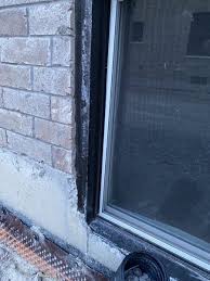 Damaged Basement Window Casing Frames