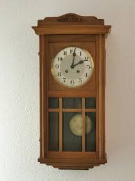 Regulator Pendulum Chiming Wall Clock