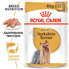 Може да се сдобиете с малкия любимец в зоо магазините, както и в интернет. Royal Canin Yorkshire Terrier Pauch Za Kucheta Specialno Za Poroda Jorkshirski Terier 85 Grama Royal Canin Zoomagazin D R Stefanov