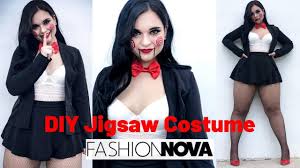 diy y jigsaw costume using fashion