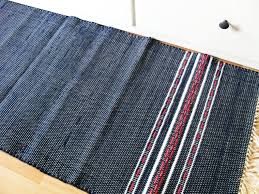 1 7m handwoven rag rug handmade floor