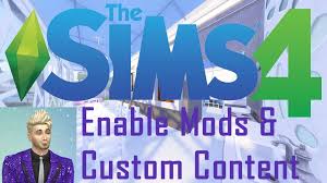the sims 4 quickly enable mods and cc