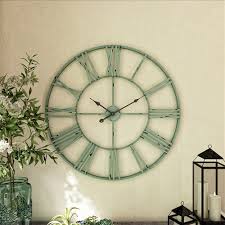 7838 Solange Round Metal Wall Clock