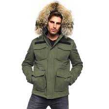 Men S Army Jacket With Fur Welovefurs