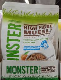 monster high fibre muesli 700g