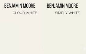benjamin moore simply white color