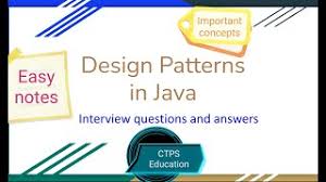 design patterns interview questions and