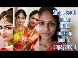 simple south indian bridal makeup look