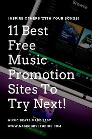 You can always come back for free music promotion sites because we update all the latest coupons and special deals weekly. 11 Best Free Music Promotion Sites To Try Next Nas Kobby Studios