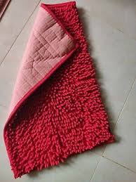 sri lankan handmade area rug red cotton