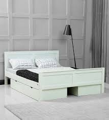 white bed at best in