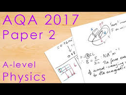 Aqa 2017 Paper 2 A Level Physics Past