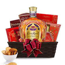 crown royal canadian whisky gift basket