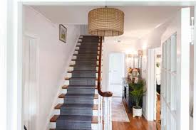 how a staircase facing the door affects