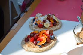 p art y healthy and easy dessert pizza