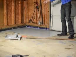 how to resurface a garage floor