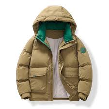 Thick Hooded Handsome Short Winter Coat