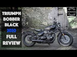 triumph bobber black full review