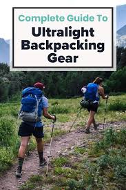 best ultralight backng gear