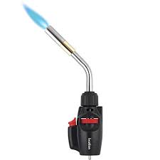 Ivation Trigger Start Propane Torch High Temperature Flame Torch 2372 F W Easy Trigger Start Ignition Adjustable Flame Control For Light Welding