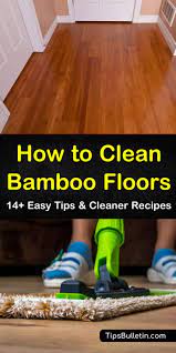 14 easy ways to clean bamboo floors