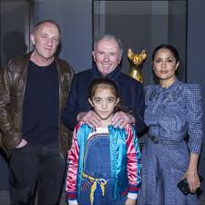 Hayek and pinault have a child of their own, valentina, born less than a year after augie. Salma Hayek On Marriage Hollywood Racism And Harvey Weinstein Salma Hayek Cover Interview April 2019