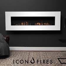 Icon Fires Nero 1450 Wall Mounted