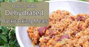 dehydrated backng meals