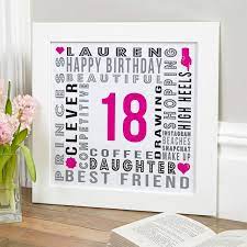 personalised 18th birthday gifts for
