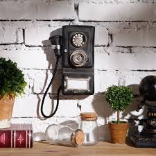 Antique Rotary Wall Mounted Pay Phone