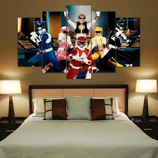 See over 104 power rangers images on danbooru. Power Rangers 5 Piece Canvas Painting Empire Prints