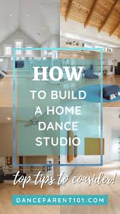 how to build a home dance studio top
