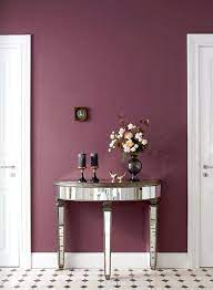 Burgundy Decor Inspired By Asian Paints