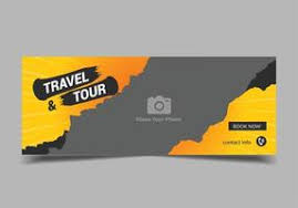 travel banner vector art icons and